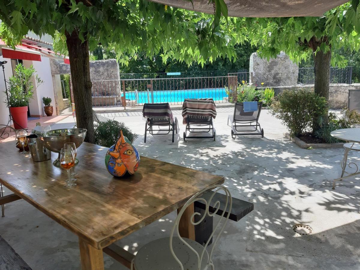 Logis Des Magnans - Le Murier - Sauve Exterior foto